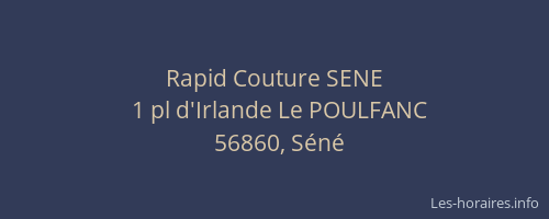 Rapid Couture SENE