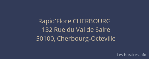 Rapid'Flore CHERBOURG