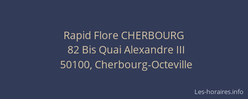 Rapid Flore CHERBOURG