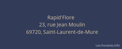 Rapid'Flore