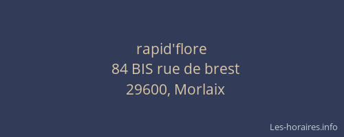 rapid'flore