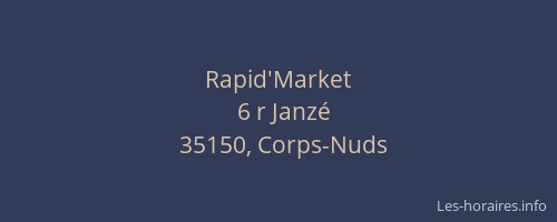 Rapid'Market