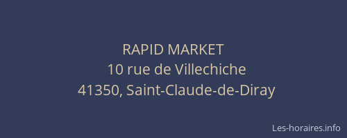 RAPID MARKET
