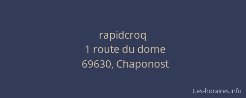 rapidcroq