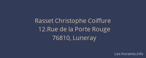 Rasset Christophe Coiffure