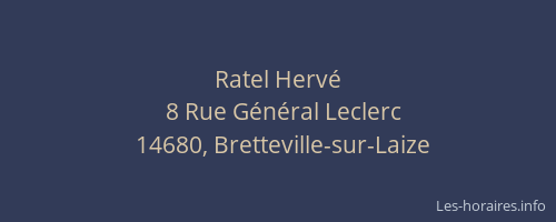 Ratel Hervé