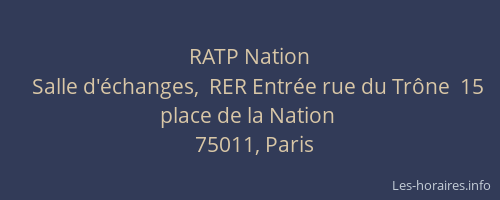 RATP Nation