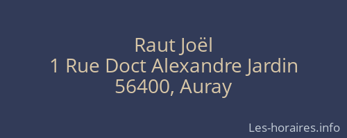 Raut Joël