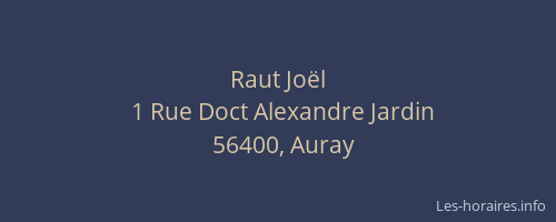 Raut Joël