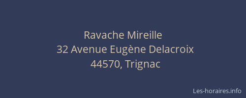Ravache Mireille