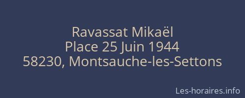 Ravassat Mikaël