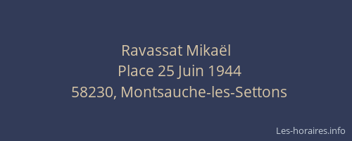 Ravassat Mika&euml;l