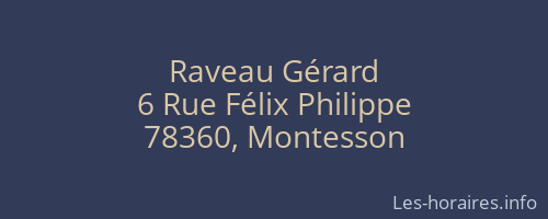 Raveau Gérard