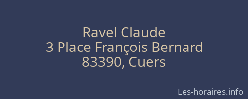 Ravel Claude