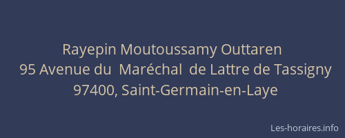 Rayepin Moutoussamy Outtaren