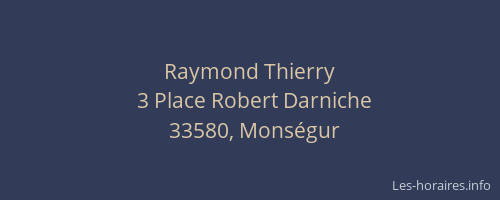 Raymond Thierry