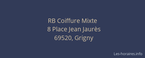RB Coiffure Mixte