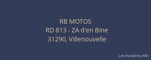 RB MOTOS