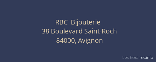 RBC  Bijouterie