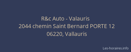 R&c Auto - Valauris