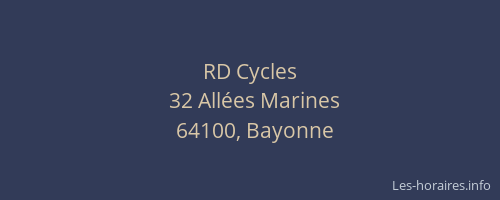 RD Cycles