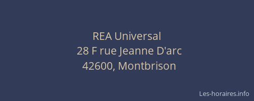 REA Universal