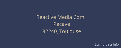 Reactive Media Com