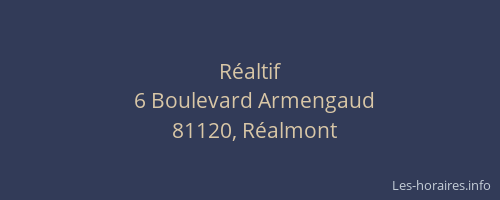 R&eacute;altif