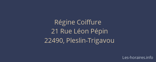 Régine Coiffure