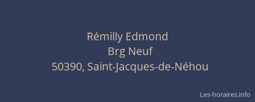 R&eacute;milly Edmond