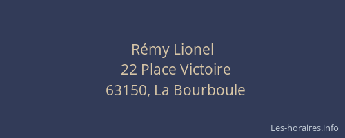 Rémy Lionel