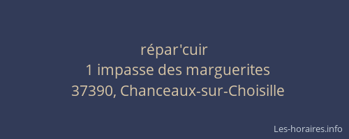 r&eacute;par'cuir