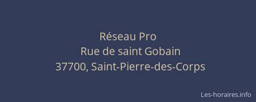 Réseau Pro