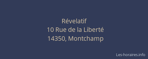 R&eacute;velatif