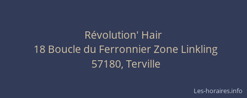Révolution' Hair
