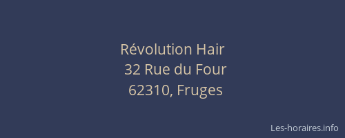 R&eacute;volution Hair