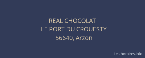 REAL CHOCOLAT