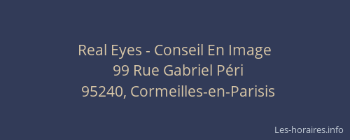 Real Eyes - Conseil En Image