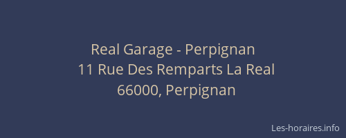 Real Garage - Perpignan