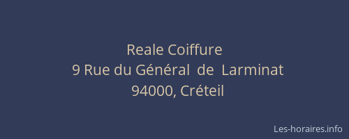Reale Coiffure
