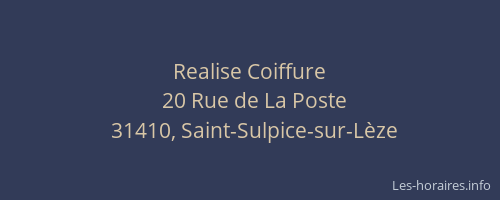 Realise Coiffure