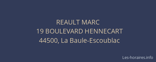 REAULT MARC