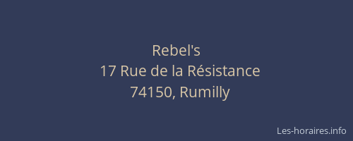Rebel's
