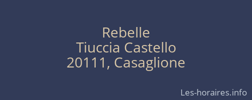 Rebelle