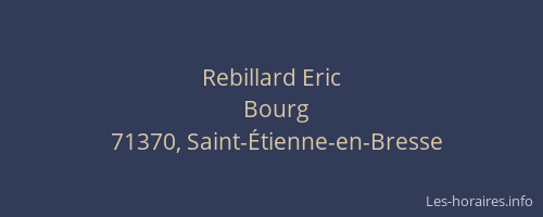 Rebillard Eric