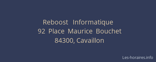 Reboost   Informatique