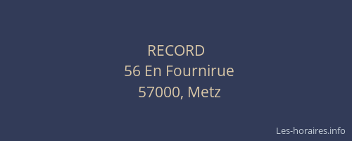 RECORD