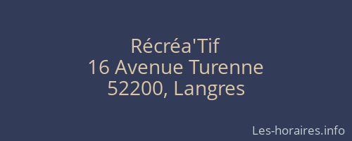 Récréa'Tif