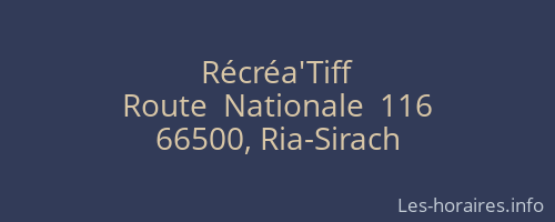 Récréa'Tiff