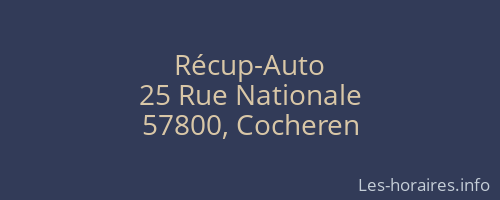Récup-Auto